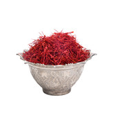 زعفران قائنات سوپر نگین اتویی (خالص) - یک گرم (1 گرم) + 15 گرم هل پک فلزی هدیه